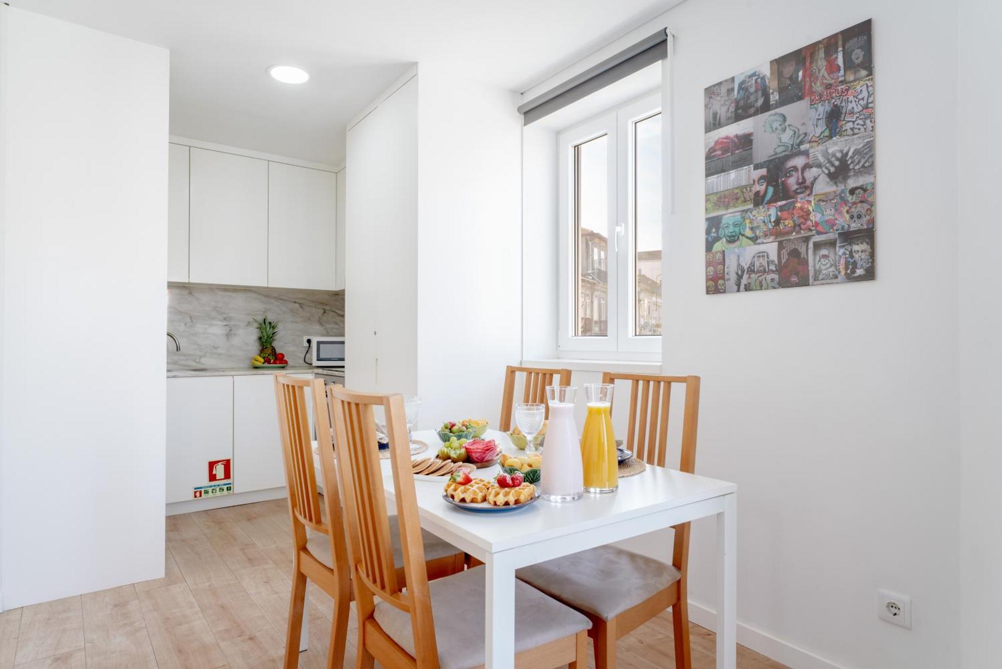Host Wise - Flat W Free Private Parking - Bright & Cozy Apartman Porto Kültér fotó